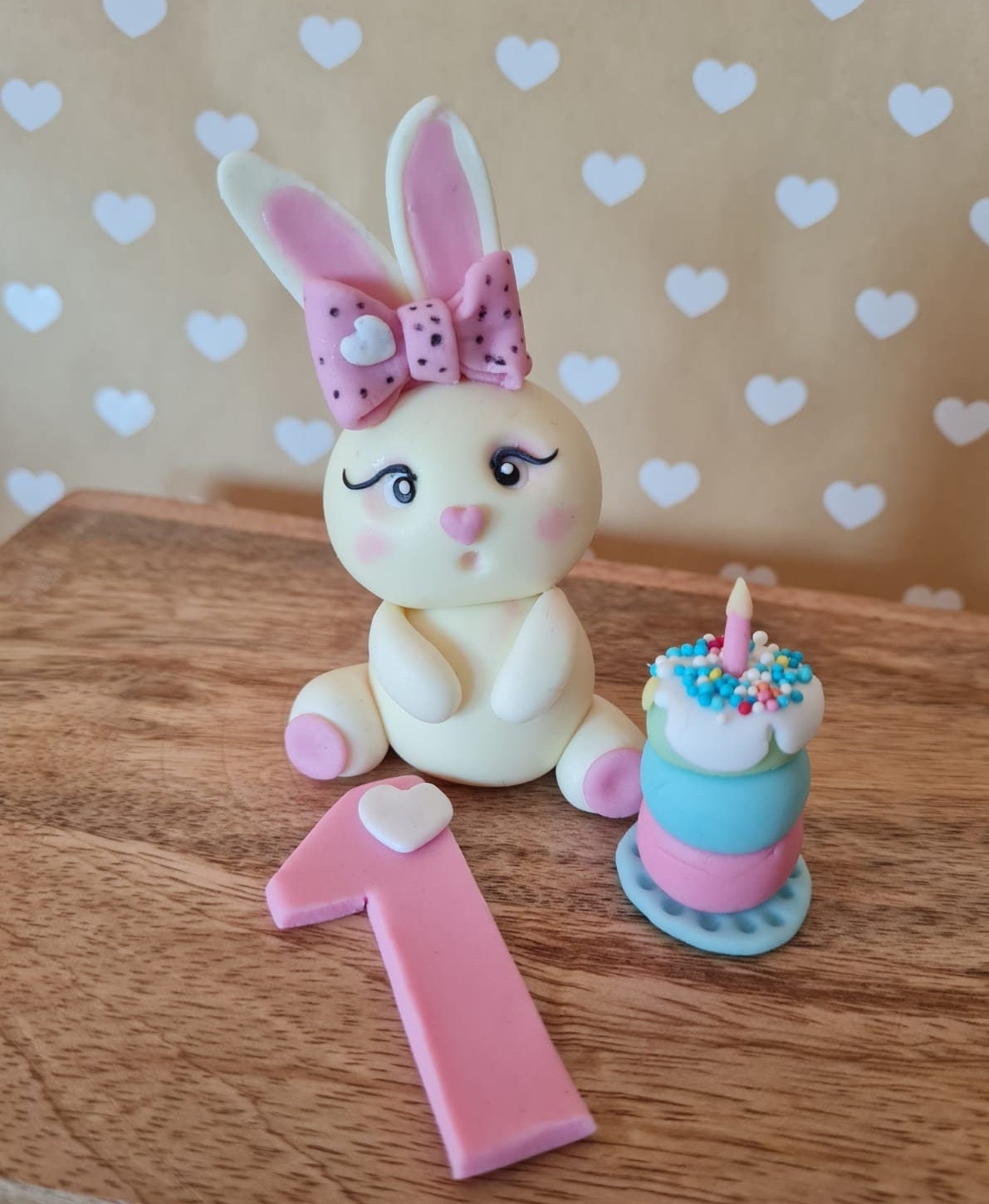 fondant figuren aufbewahren Kuddle Bunnies Häschen Set Hase Fondant Figuren Häschen in Verschiedene Stil Tortendeko Caketopper 3D Baby Party Kindergeburtstag Birthday Taufe