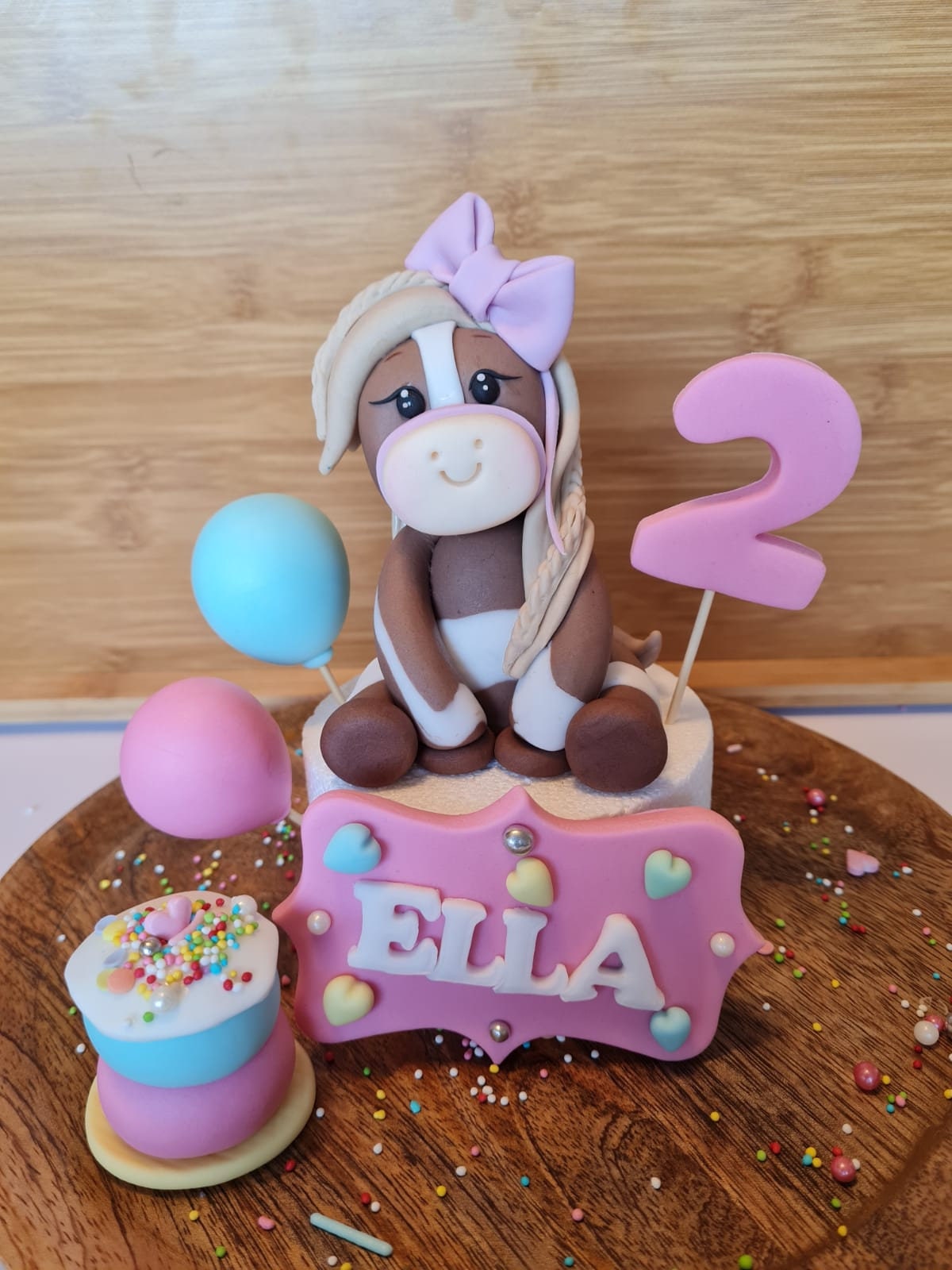fondant figuren aufbewahren Pferdchen Set Ella