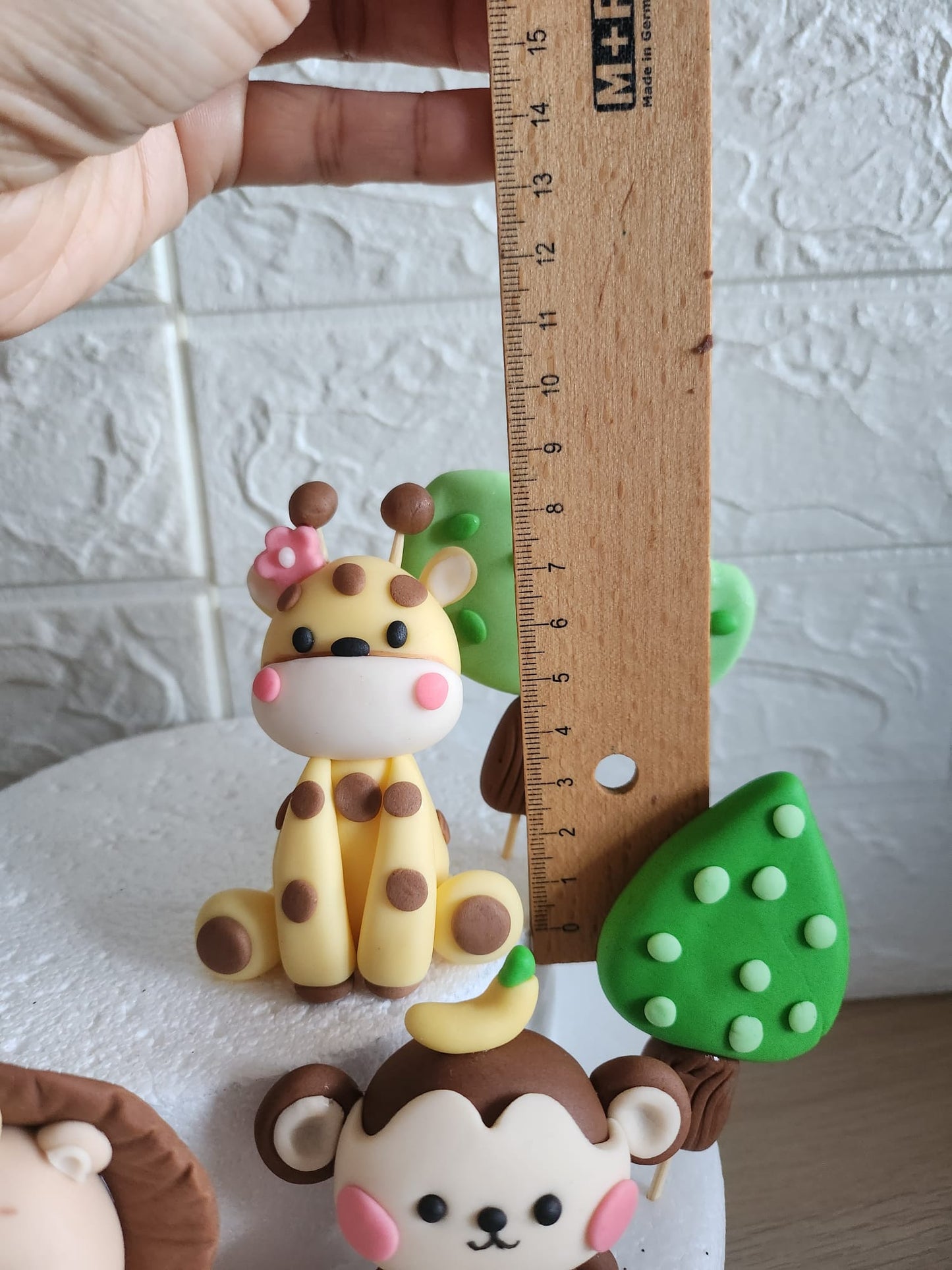 Kleine Süße Safari Tiere Figuren Dschungel Cake Toppers