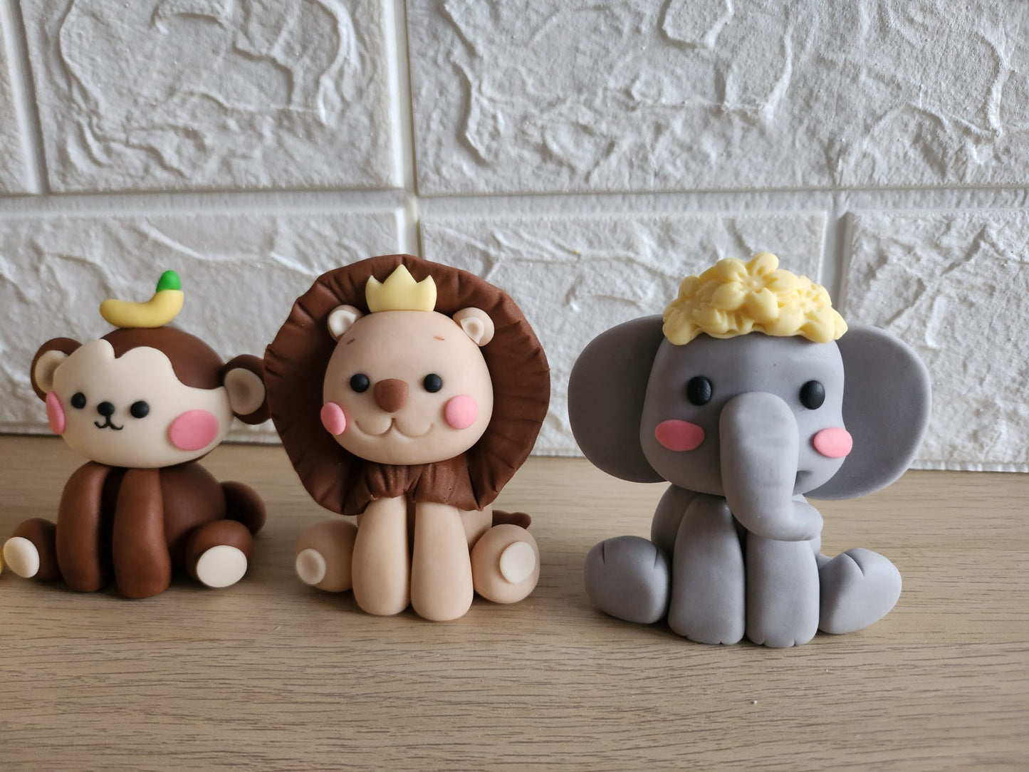 Kleine Süße Safari Tiere Figuren Dschungel Cake Toppers