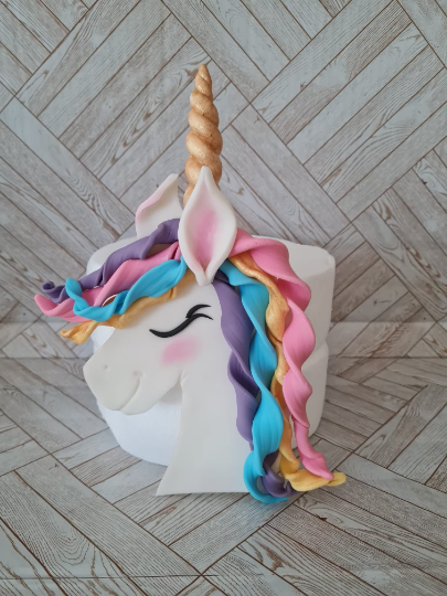 Happy Unicorn Rainbow 2D